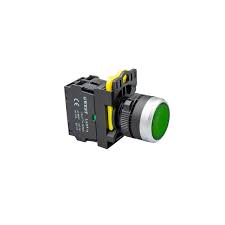 A5-10D-110 (Yeşil) 110V. Led Işıklı Start Buton - Yeşil