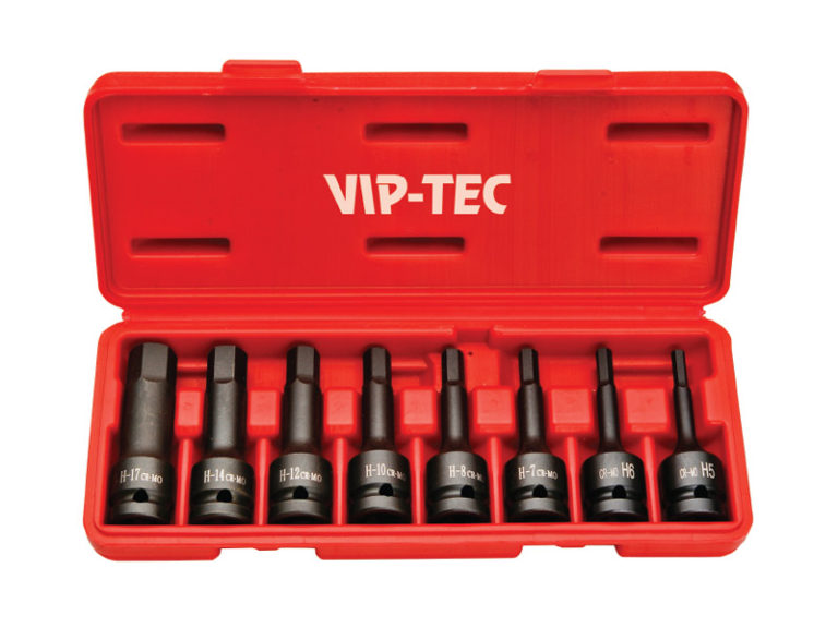 1/2" Havalı Allen Lokmalı Bits Seti 8 Parça mm