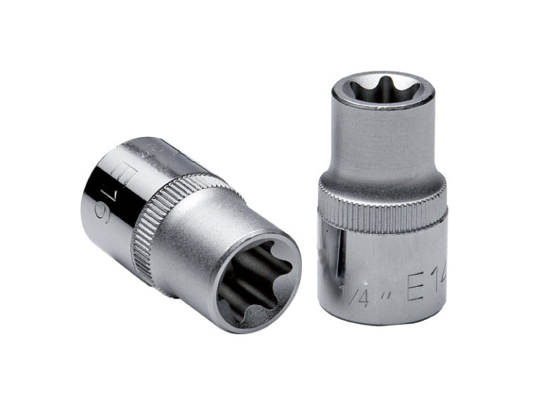 1/4" Diş Torx Lokma Anahtar E04 mm