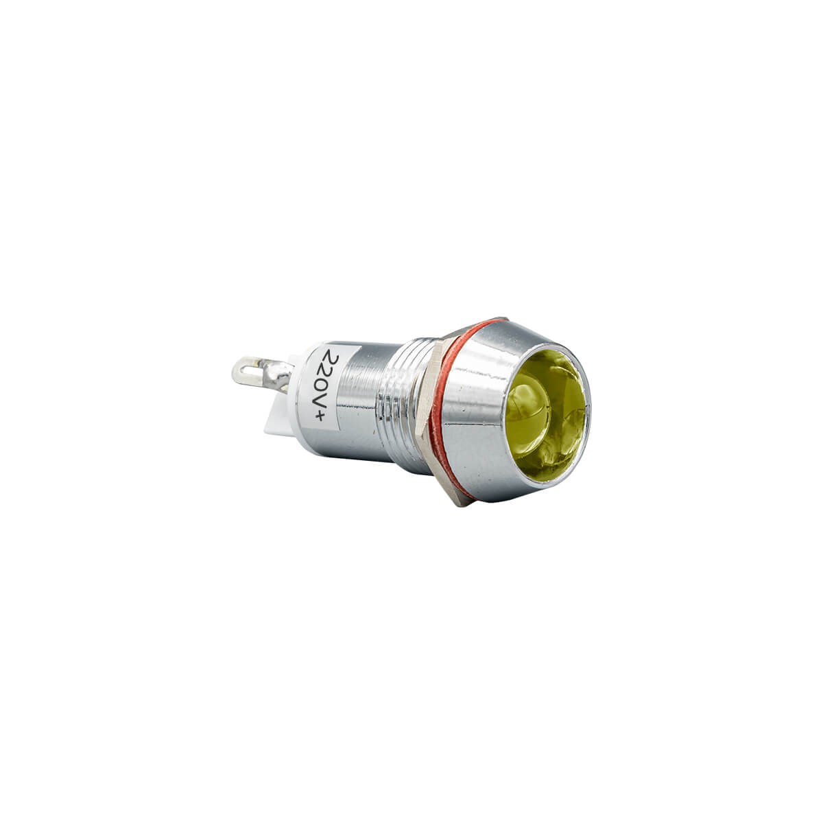 14mm (Sarı) 220V. Metal Sinyal Lambası