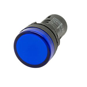 16mm (Mavi)  220V. Sinyal Lambası
