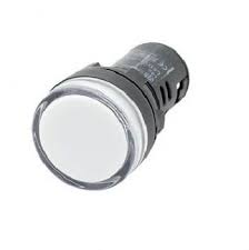 22mm (Beyaz) 110V. Sinyal Lambası - Beyaz