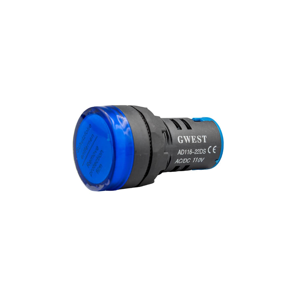22mm (Mavi) 110V. Sinyal Lambası - Mavi