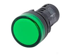 22mm (Yeşil) 110V. Sinyal Lambası - Yeşil