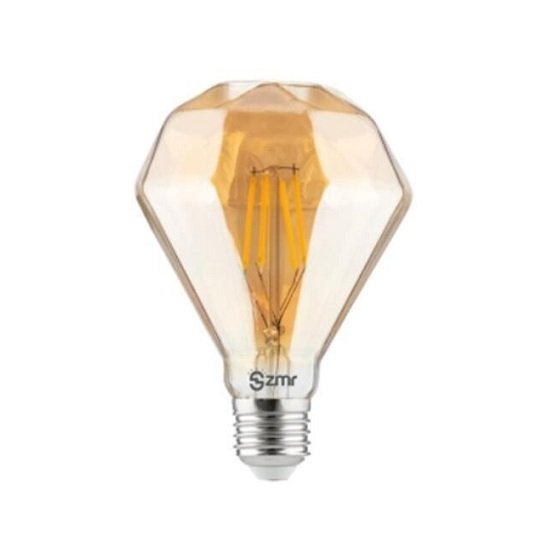 8W Elmas Flamanlı Ampul E27