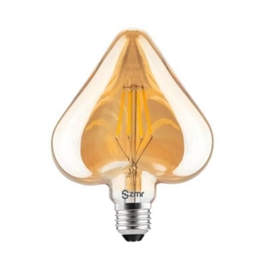 8W Kalp Flamanlı Ampul E27