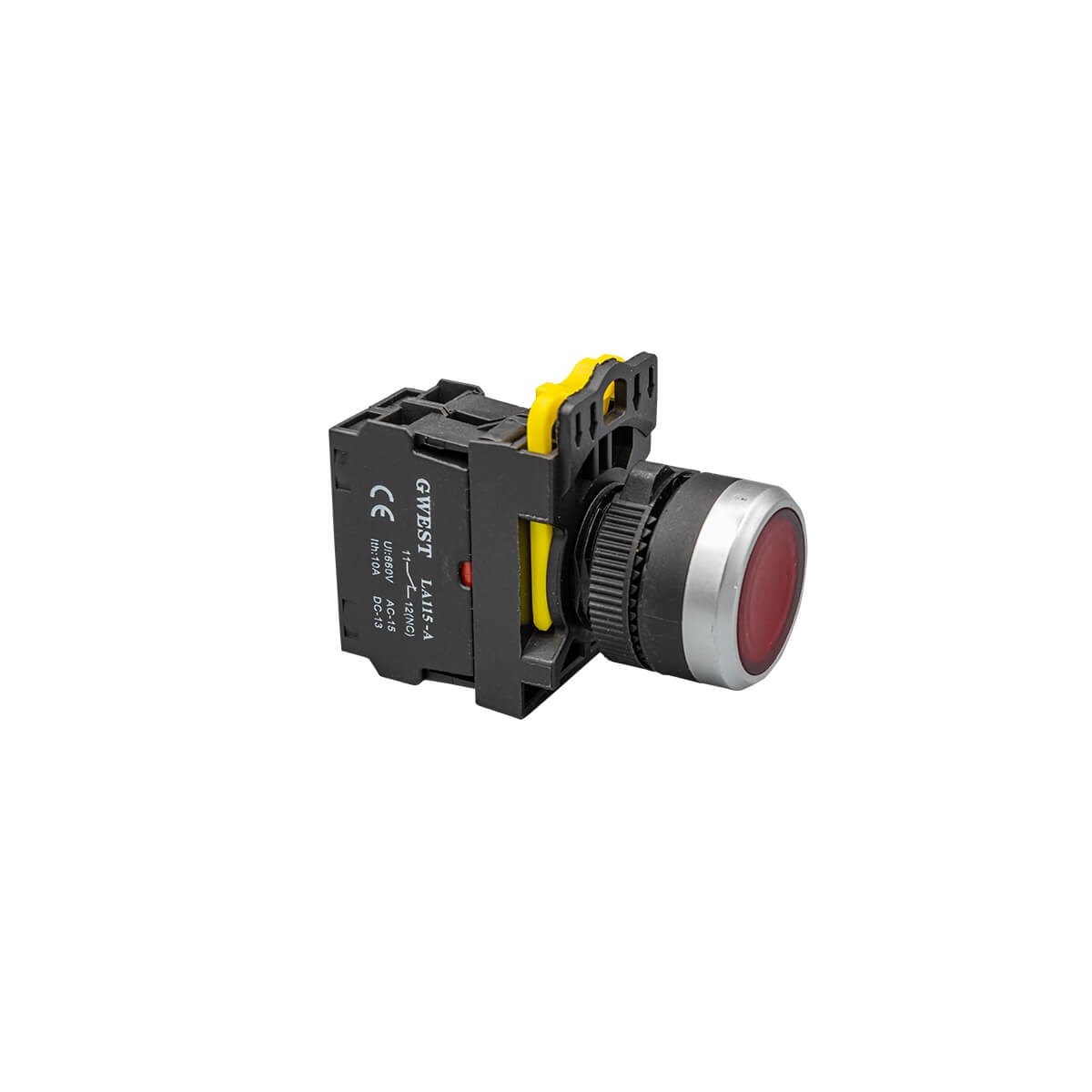 A5-01D-24 (Kırmızı) 24V. Led Işıklı Stop Buton