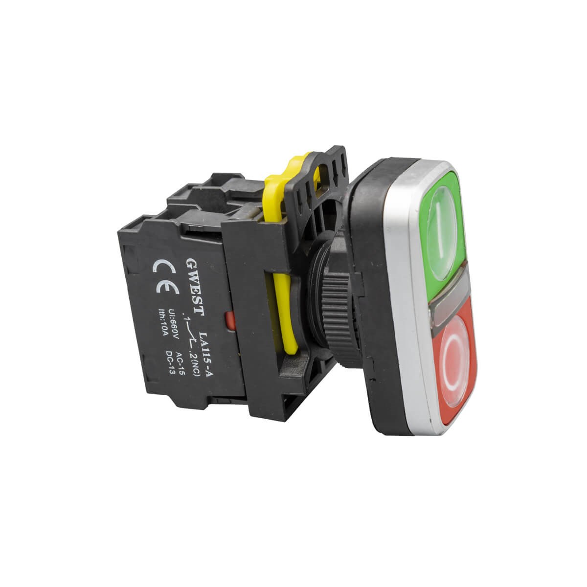 A5-11RD 220V. Led Işıklı İkiz Buton