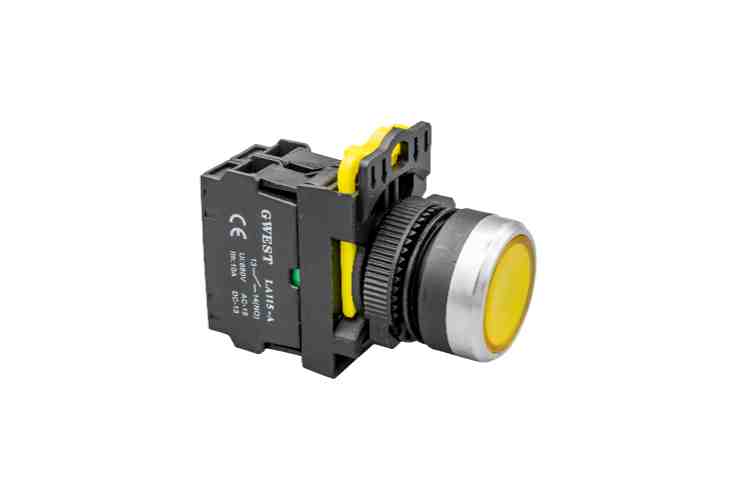 A5-21XSD-110 (Sarı) 110V. Led Işıklı ( 1-0-2 ) 