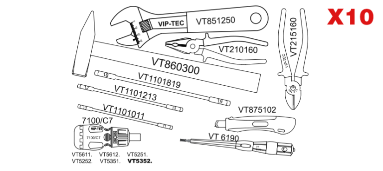 Hobby Takımı 10 Parça mm