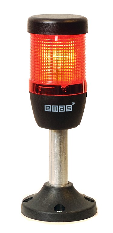 IK Serisi Tek Katlı 220V AC 100mm Borulu Plastik Ayaklı Led Kolon 50mm