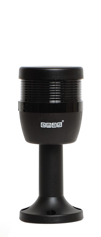 IK Serisi Tek Katlı 24V AC/DC Buzzerlı 110mm Plastik Boru ve Ayaklı Led Kolon 70mm