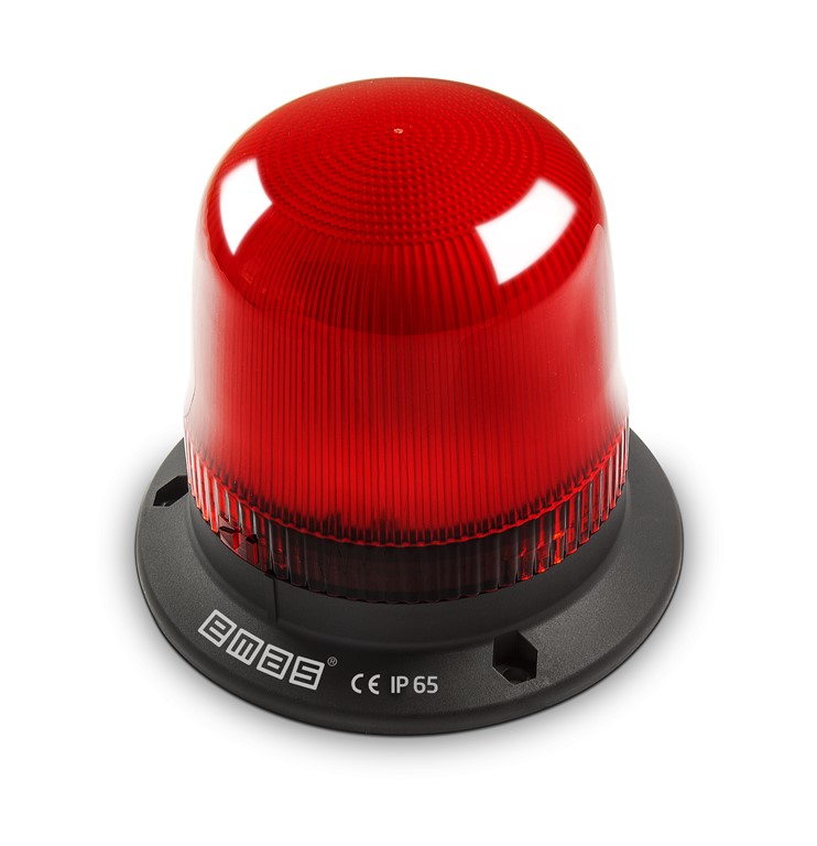 IT Serisi Kırmızı 24V AC/DC Led Tepe Lambası 120mm
