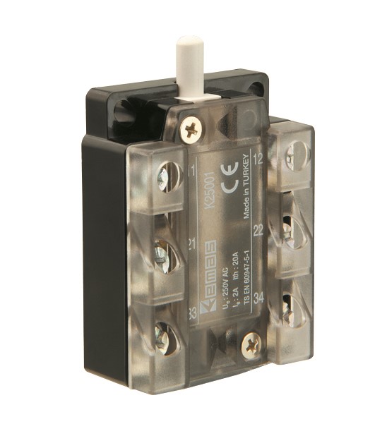  1NO+2NC Vidalı K Serisi Hücre Switch