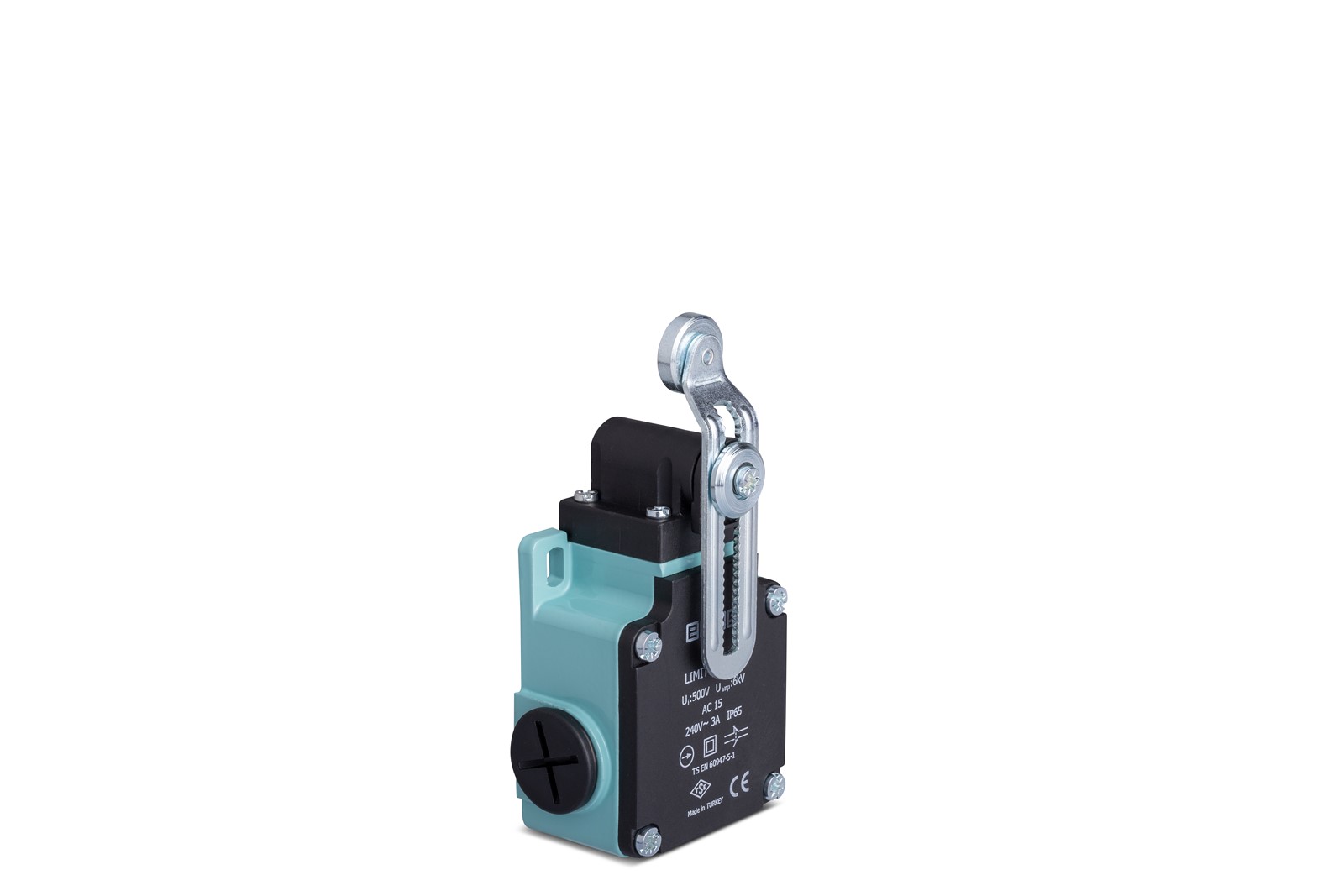 L2 Metal Gövde 18 mm Metal Ayarlanabilir Kollu Makara Ani Hareketli 1NO+1NC Sınır Şalter