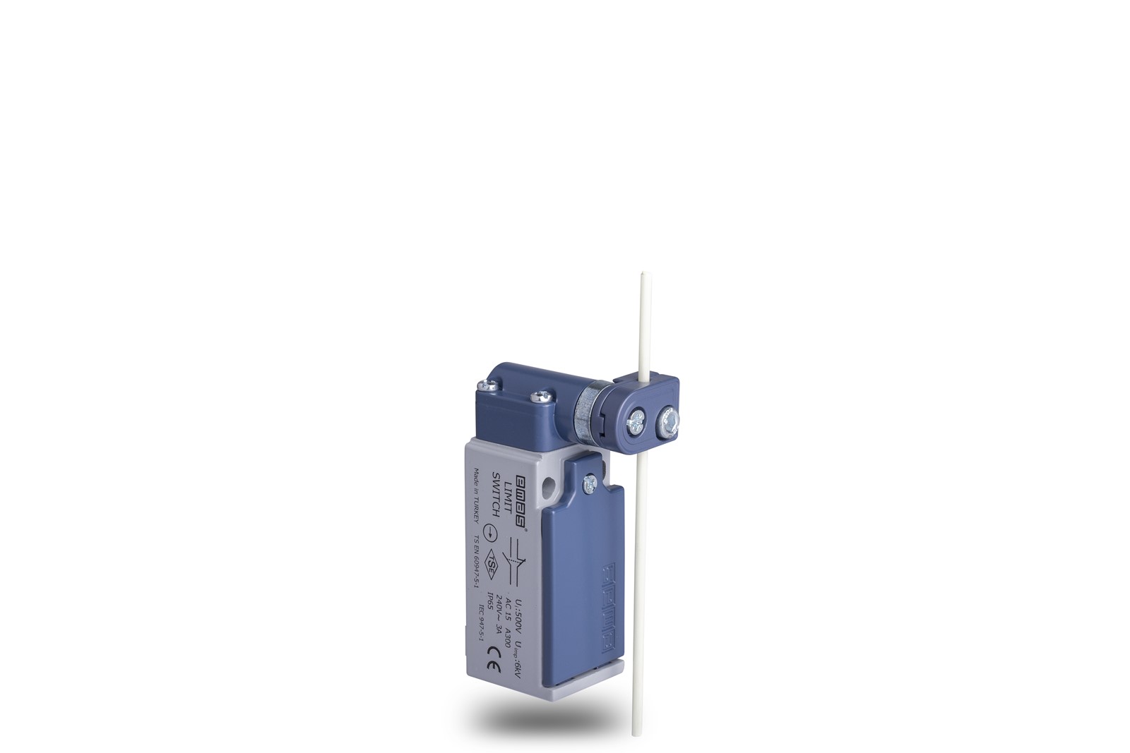 L51 Metal Gövde 3 mm Fiber Rijit Kol Yavaş Hareketli 1NO+1NC Sınır Şalter