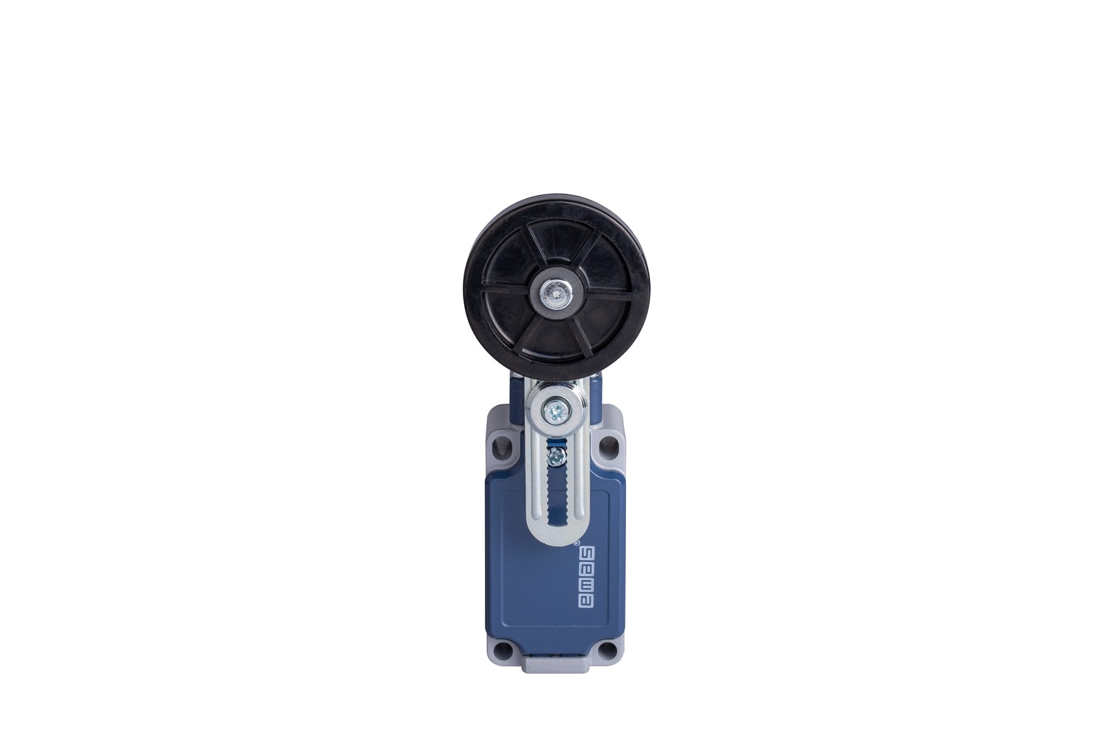 L52 Metal Gövde 50 mm Lastik Ayarlanabilir Kollu Makara Yavaş Hareketli 1NO+1NC Sınır Şalter