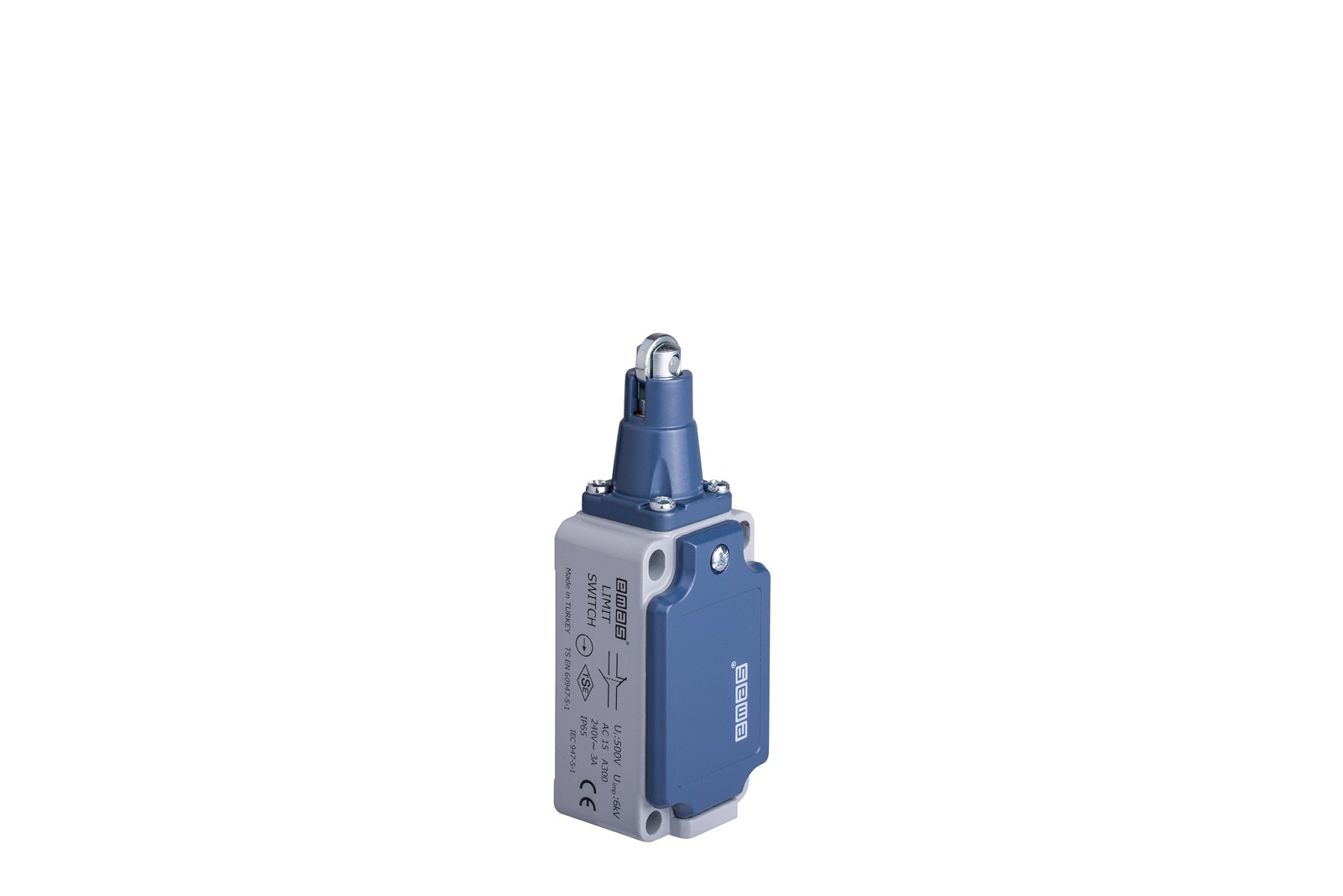 L52 Metal Gövde 13 mm Metal Makaralı Pim Yavaş Hareketli 1NO+1NC Sınır Şalter