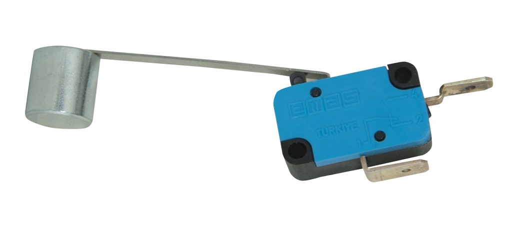 Metal Uzun Kollu 1NC MK1 Serisi Mikro Switch