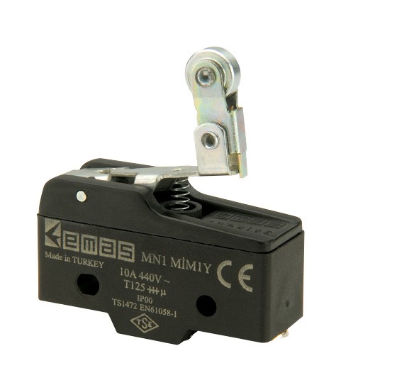  Metal Kısa Kollu Makaralı 1CO MN1 Serisi Plastik Mini Switch