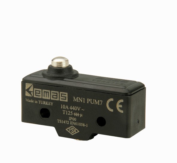  Metal Kalın Pimli 1CO MN1 Serisi Plastik Mini Switch