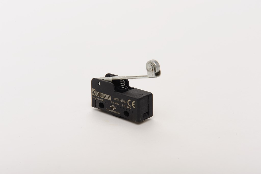  Metal Uzun Kollu Makaralı 1CO MN2 Serisi Plastik Mini Switch