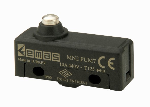  Metal Kalın Pimli 1CO MN2 Serisi Plastik Mini Switch