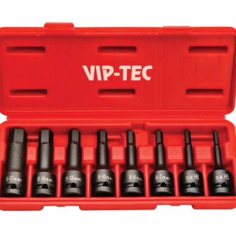 1/2" Havalı Allen Lokmalı Bits Seti 8 Parça mm