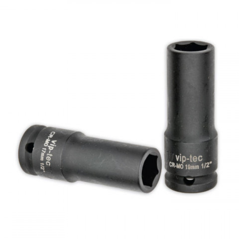 1 2" 6 Köşe Havalı Derin Lokma Anahtar 22 mm