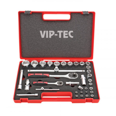 1/2" - 1/4" Lokma Anahtar Takımı 35 Parça mm