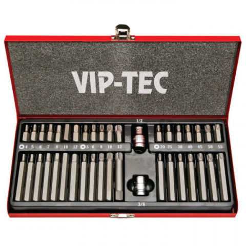 1/2" - 3/8" Kapsamlı Lokmalı Bits Takımı 40 Parça mm