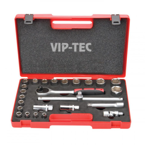 1/2" Lokma Anahtar Takımı 25 Parça mm