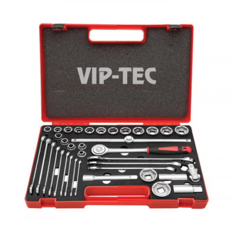 1/2" Lokma Ve Kombine Anahtar Takımı 37 Parça mm
