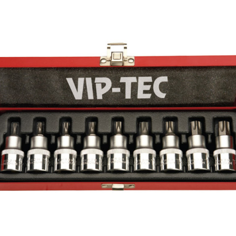 1/2" Lokmalı Torx Uç Takımı 9 Parça mm