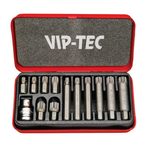 1/2" Spline Lokmalı Bits Takımı 13 Parça mm