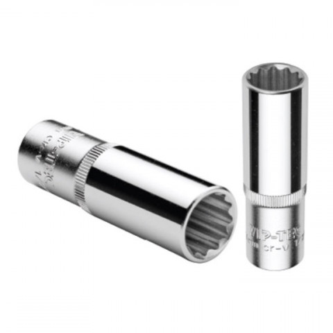 1/2" 12 Köşe Derin Lokma Anahtar 23 mm