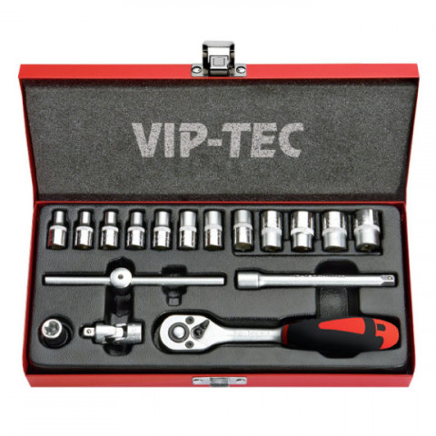 1/4" Lokma Anahtar Takımı 18 Parça mm
