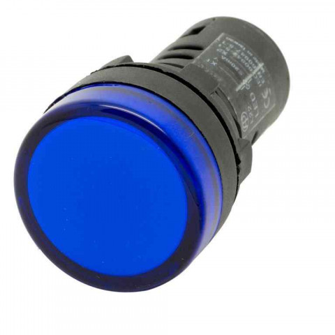 16mm (Mavi)  24V. Sinyal Lambası
