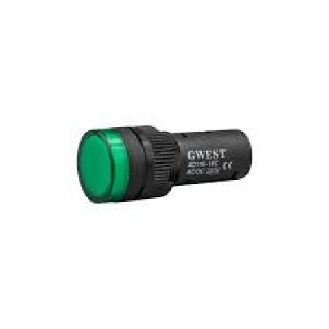 16mm (Yeşil) 110V. Sinyal Lambası