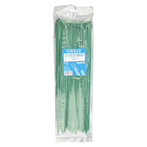 GT-300ST (300X4.8mm) (Yeşil) Kablo Bağı  