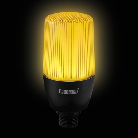 IF Serisi Çok Renkli 220V AC Buzzerlı Sabit Anahtar Kontrollü M22 Vidalı  Led İkaz 55mm