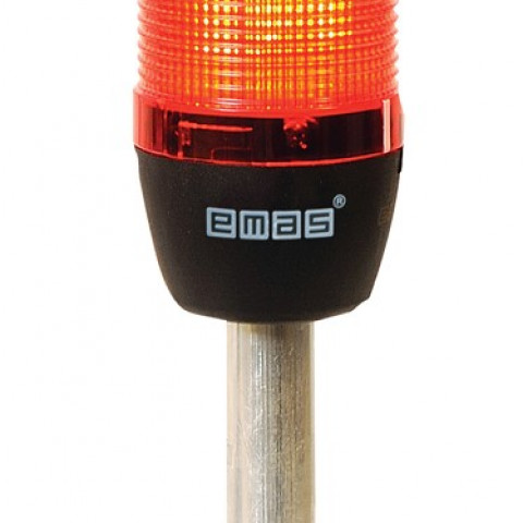 IK Serisi Tek Katlı 220V AC 100mm Borulu Plastik Ayaklı Led Kolon 50mm
