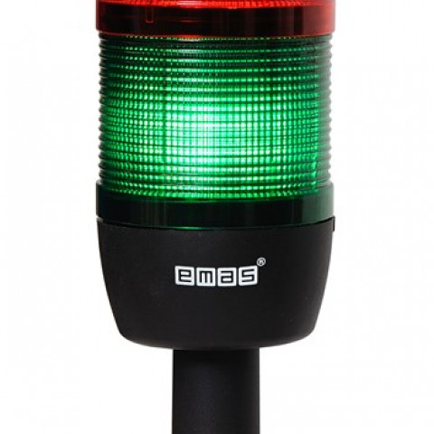 IK Serisi İki Katlı 220V AC 110mm Plastik Boru ve Ayaklı Led Kolon 70mm