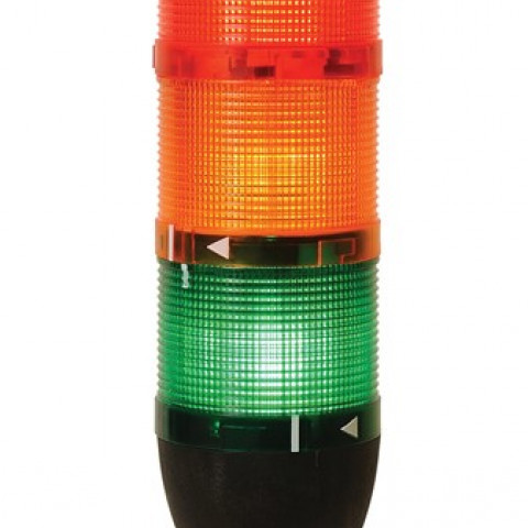 IK Serisi Üç Katlı 24V AC/DC 100mm Borulu Plastik Ayaklı Led Kolon 70mm