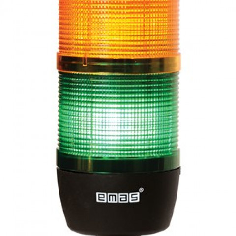 IK Serisi Üç Katlı 220V AC 110mm Plastik Boru ve Ayaklı Led Kolon 70mm