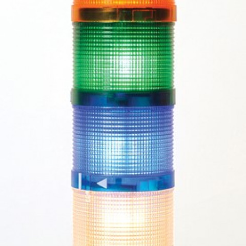 IK Serisi Beş Katlı 220V AC 110mm Plastik Boru ve Ayaklı Led Kolon 70mm