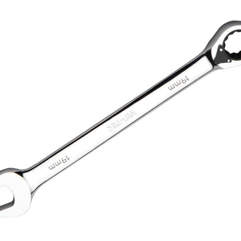 Kilitli Cırcır Kombine Anahtar 19 mm