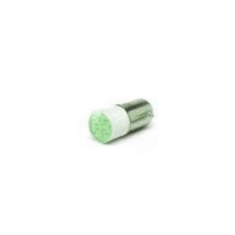 Aksesuar 12-30V AC/DC Yeşil Ba9S Duylu Led Ampül