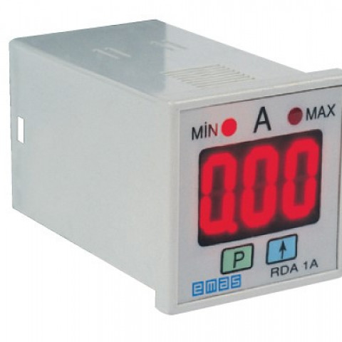 RD Serisi 8 Pin'li 230VAC 1CO 5A (rezistif) Dijital Ampermetre Panelmetre