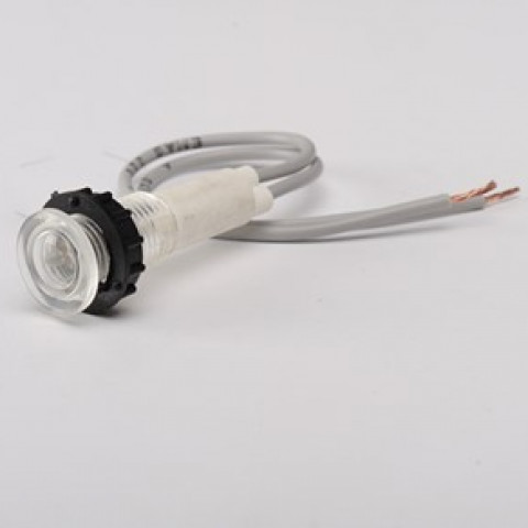 S Serisi Plastik 230V AC Beyaz 10 mm Sinyal